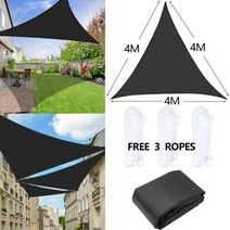 야외 캐노피 정원 테라스 천막 캠핑 수영장그늘막, 4x4x4m