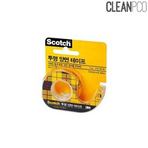 3M 스카치 투명 양면테이프(폭12mm) 매직테이프 테이프 문구용매, 단품