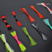 자작루어채비용 실리콘스커트 20종 색상선택