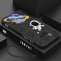 우주 비행사 실리콘 전화 케이스 샤오미 미 11 라이트 5G NE 후면 커버 12s 울트라 12x12s 10 프로 끈이 있, 07 For Mi 11 Pro, 02 A-YK000302