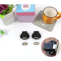 DIY 옷장 진열장 원터치 누름방식 빠지링 1P
