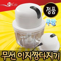 이지짱전동다지기350 소형 무선 전동 만능 야채 마늘 다지기, 홈쇼핑 정품