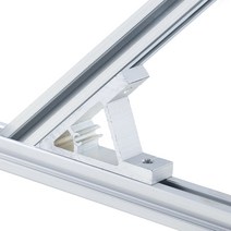 45 도 프로파일 브래킷 2020 3030 4040 4545 5050 알루미늄 산업용 고강도 코너 1 개, 01 45 degree for 2020