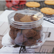 스크류보틀(012S)-106개 / 85x60mm / 쿠키용기 / 투명용기 / 쿠키케이스/원형케이스/원형쿠키통