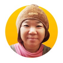 그리니퍼플 토리 숯가마 불가마 두건 국내산 극세사, 파랑