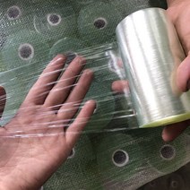 친환경 PVC 필름 랩 랲 상품 택배 파레트 농업 아싯짐 고정, 20cmX200M