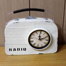 트랜스 탁상시계(하양)A, 상세 설명 참조