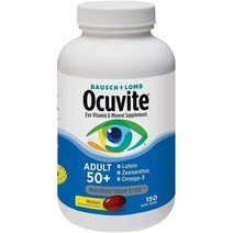 Ocuvite 오큐바이트 50세 이상 눈건강 루테인, 0.35kg, 150 Soft Gels, 1개