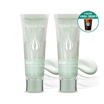 [스타벅스 기프티콘 증정]하이디어랩 듀얼 카밍 톤업 선세럼 (늦잠 선세럼) 60ml 1+1, 선세럼 2개