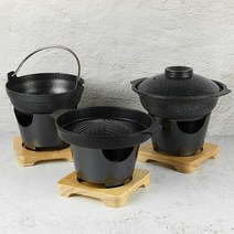 미니화로 모음 나혼자산다 경수진 일본식 개인 화로, 선택8-샤브냄비(대)