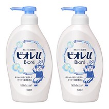 비오레 U 펌프형 바디워시 바디솝 480ml 1+1