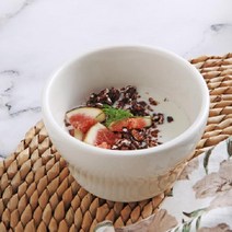 시라쿠스 뉴욕 다이어트 그릇 소식 밥그릇 밥공기 미니 요거트 아이스크림 흰색 화이트 9.5cm 볼 그릇