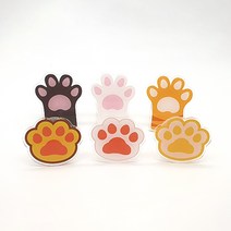 피앤디 고양이 발바닥 그립톡 아크릴톡, 5