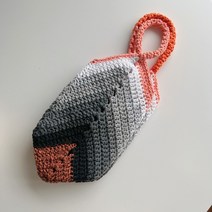 코바늘 스퀘어백 가방뜨기 diy 패키지 토트백, free, 나이팅게일 야채 바구니 재료 패키지