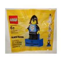레고 LEGO 특별판 브릭토버 1984 레트로 미니 피규어 #4 블랙 팔콘 가방