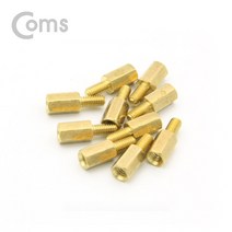 정직한몰/ Coms 육각 지지대 볼트 (수) 14mm 10개입 브라켓연장 PCB기판 서포트, 1개