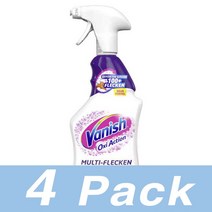 배니쉬 옥시 액션 멀티 스테인 프리워시 스프레이 화이트 Vanish Oxi Action 750Ml 4개