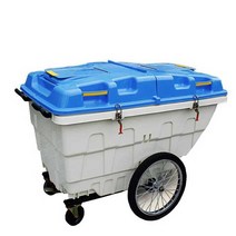 적사함 재설함 수방자재 분리수거함 제설 자재 보관함, 400L 그레이