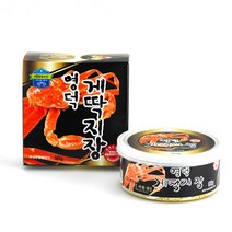 영덕농수산 영덕 게딱지장, 90g, 4개