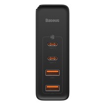 초고속 베이스어스 GaN USB C타입 고속 PD 충전기 맥북 노트북 스마트폰용 휴대폰 100W 4.0 3.0 충전