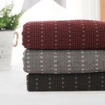 면20수아즈미노선염-스티치 꽃도비 3종, 그레이[K6174]