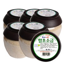 [6형제소금밭] 육형제 신안 천일염 함초소금 1.8kg 5개