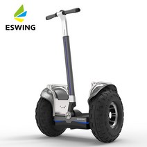 ESWING ES6 19 인치 2 륜 3200w 호버 보드 오프로드 셀프 밸런싱 전동 스쿠터 성인용 스마트 밸런스 핸들, 04 grey, 한개옵션1