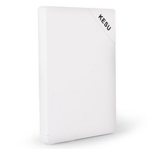 원래 케수 2.53939 외장 하드 드라이브 usb3.0 hdd pc mac 데스크탑 노트북 서버용 휴대용 외장 hd 하드 디스크(블랙화이트), 하얀, 1TB