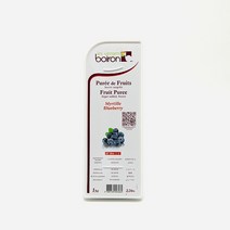 제원 브아롱 냉동 블루베리퓨레 1kg, 1000g