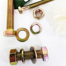 소량판매 육각볼트 M8 (볼트+너트+평와샤+스프링와샤), M8x60