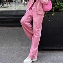 베이직 애슬레저 져지 와이드팬츠 CLE Mg.Pink