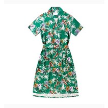 더셔츠하우스 프리미엄 하와이안 셔츠 원피스 / 커플 하와이안-07-W2