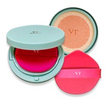 VT 원샷멀티쿠션 브이티 블랑 드 더블레이어 톤업쿠션, 본품1+리필1