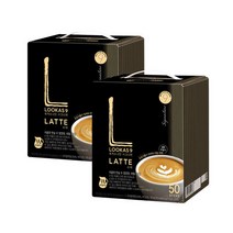 남양 루카스나인 시그니처 라떼 믹스커피 50T x 2개 총100T, 단품, 루카스나인 시그니처 라떼/믹스, 단품