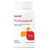 GNC 지엔씨 폴리코사놀 10mg 60정, 단품