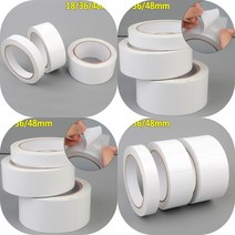 마트498 대용량 양면테이프 20M 전단지테이프 사무용문구 매직테이프 찍찍이 장판테이프 자국안남는테이프 강력, 48mm