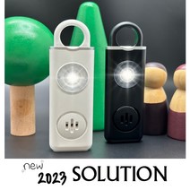 SOLUTION 2023년 최신형 호신용 경보기, 프로텍트 화이트, 1개