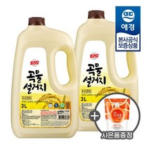 트리오 곡물설거지 우리현미 주방세제 3L x2개 + 200ml