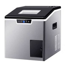 눈꽃빙수 기계 ZB-20B 40kg 제빙기 상업용 우유 찻집 대형 아이스 큐브는 작은 가정, 01 Bottled water