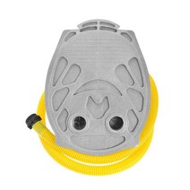 호환 frp 보트 선외기 낚시보트 foot air pump inflator for swim kayaking inflatable boat canoe raft boat to the, 회색