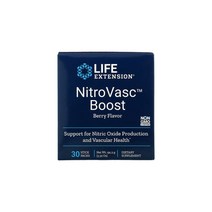 Life Extension 라이프익스텐션 니트로바스크 부스트 베리 맛 이노시톨 아르기닌 30스틱