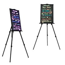 [RA㏓] 형광 네온 보드 led 배너 카페 칠판 미니 간판 메뉴 입간판 안내판 입구 스탠드 ▷_§Ea, §§_네온보드 40-60