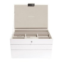 스태커스 클래식 주얼리 박스 악세사리 보관함 Stackers, 화이트