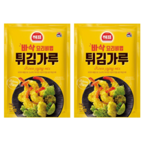 해표 튀김가루 1kg, 2개