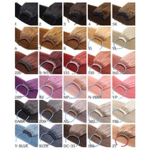 레미모 기본 특수컬러 인모 100% 전문가용 스킬땋기 16인치 18인치 20인치, 레미모 기본_8#