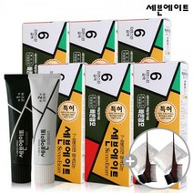 동성제약 세븐에이트 새치 염색약 6개+염색도구 2개, 옵션선택:7호 흑갈색