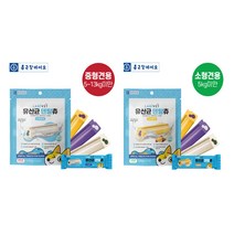 종근당 라비벳 유산균 덴탈츄 3종 소형견 중형견 고구마맛 산양유맛 블루베리맛 강아지 치석제거 껌, 블루베리맛99g(소형견용)