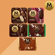 매그넘 5종 3팩 골라담기 민트 아몬드 클래식 라즈베리, 25.라즈베리팩x2팩+민트팩x1팩