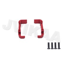 SERVO Wltoys 144001 124019 1/14 부품 모터 마운트 홀더 배터리 마운트베이스 서보 업그레이드 액세서리, 06 Red Battery