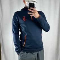 (구제의류)MLB 보스턴 레드삭스 반집업 후드티 M / 빈티지아워 230810